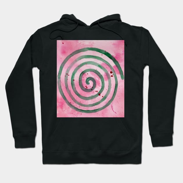 Spiral Hoodie by lindaursin